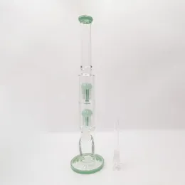 Plataforma de perfuração de petróleo de vidro de vendas diretas do fabricante, tubo de água de vidro, tubo de fumaça e borbulhador com altura de 45 cm