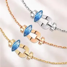 Bangles 2024 novo francês paris designer extra pequeno ferradura pulseira 925 prata galvanizada k ouro jóias de luxo atacado