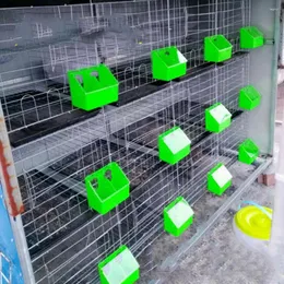 Inne zaopatrzenie ptaków gołębia plastikowa podajnik hangabilna karma dla zwierząt papuska Parakeet Budgie Cage Sand Box