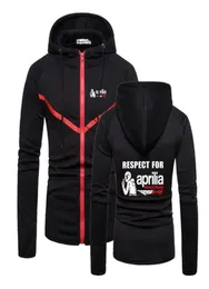 Men039S 후드 땀 셔츠 2022 Aprilia Racing RSV4 캐주얼 재킷 Fleece Streetwear Warmer Tracksuits Hoody Coat7657007에 대한 존중