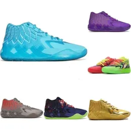 Buty lamelo Wysokiej jakości swobodne buty OG Lamelo Ball 1 MB.01 Męskie buty do koszykówki Rick Morty Rock Ridge Red Queen Not Stąd tutaj lo ufo buzz czarny