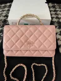 2024 جودة Teen Jodie Bag Designer الأكياس الجلدية محفظة جلدية حقيقية متوسطة المحفظة مثلث سحاب حقيبة يد كلاسيكية Lambskin Hobo Box