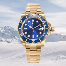 Montre de Luxe Mens Watch Automatic Machinery Watches 41mmステンレス鋼光照明防水時計潜水艦腕時計サファイアガラス時計