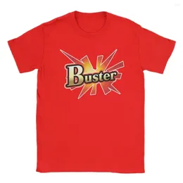 T-shirt da uomo T-shirt FGO Buster Card Shirt Novità T-shirt in cotone Manica corta Fate Grand Order Gioco Girocollo Top Arrivo