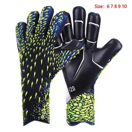 Kids and Adult Football Soccer Goalkeeper Gloves Latex Thickened Professional Protection Teenager 240111
