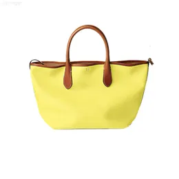 Высококачественная дорожная женская женская желтая просторная сумка Bellport с двумя верхними ручками