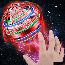 Magic Balls Fly Flying Ball Space Orb Hover Toys For Kids Adts 360°Rotating With Dream Led Indoor Outdoor Christmas Festival 2021 Dr Dhtow