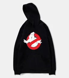 Ghostbusters Hoodie Menwomen Fashion Sıradan Gevşek Siyah Sweatshirt Baskı Hayalet Busters Hip Hop Sokak Giyim X10219097400