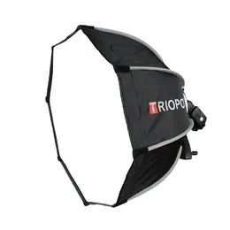 Studio Triopo 65cm 소프트 박스 Yongnuo YN560 IV TR988 Godox V860II TT600 Flash Speedlite Soft Bo 용 휴대용 실외 옥타곤 우산