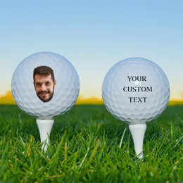 Kişiselleştirilmiş Po Golf Balls Özel Golf Topları Baba Golf Topları Spor Sağkart Hediyeleri Düğün Isinir Xmas Benzersiz Hediye Guys 240110