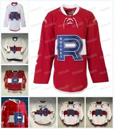 MitNess Custom Laval Rocket Hockey Jersey AHL Джесси Илонен Кевин Рой ЖанСебастьян Деа Луи Бельпедио Алекс Белзил Ксавье Уэлле2358133