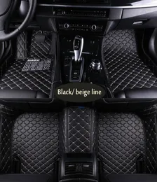 PU leather carpet fit Maserati quattroporte Ghibli Levante for Borgward BX5 BX7 Left hand drive Car floor mats9669928