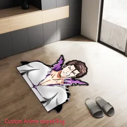 Custom Anime Tapijt/tapijten BLEACH Aizen Sousuke voor Deur Mat Keuken Mat antislip Waterdicht Room Decor gebed Mat Moslim