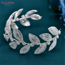 Youlapan Wedding Hair Accessories Bridal Hair Band Rhinestone Bridesmaid Jewelry Crystal Women Headband Fashion Headwear HP578 240110