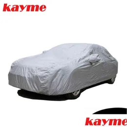 Автомобильные покрытия Kayme Flers Dust -Rayprent Outdoor Indoor UV -устойчивость к солнцу защита от солнца Полиэстер ER для H220425 Мобиль