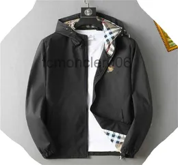 Fashion Designer Mens Jacket Goo d Spring Autumn Outwear Windbreaker Zipper Clothes Jackets Coat Outside Can Sport Size M-3xl Men's Clothing P6HY