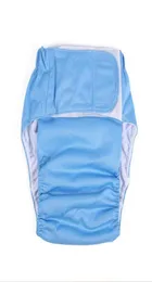 Vuxna tvättar blöjor Magic Stick Cloth Diaper Old Men läcksäker blöjor byxor Shorts återanvändbara blöja täcker 11 färger zyy5509727915