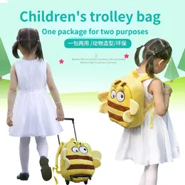 Multifunction Children Backpacks Girl Boys Backpack Toddler Kids Travel Suitcase Baggage Bag Children's Plush Backpack 240111