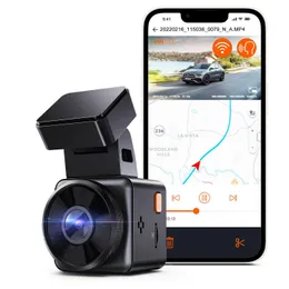 カーDVRS DVRS vantrue E1 Lite Dashcam 1080p GPSアプリとのミニカーDVRコントロール24時間駐車モードビデオレコードドロップ配信AU DHPXM