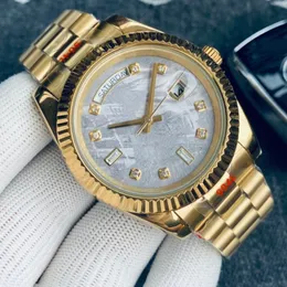 Homens de luxo relógio feminino designer moda relógio movimento automático 41mm aço inoxidável homens presidente clássico relógio lazer esportes relógio Montre de Luxe