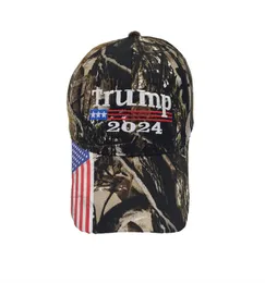 25pcsdhl kamuflaj Trump 2024 Top şapka kadınlar erkek tasarımcıları snapback beyzbol kapakları anti biden bayrak maga yaz güneş vizörü 964 6781793