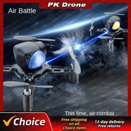 Dronlar Yeni Mini YC 4K Kamera DIY Dört Eksenli Uçak Savaş Drone Wifi Aten Fotoğrafçılık Mini Uçak Montaj Kiti Yükseltme