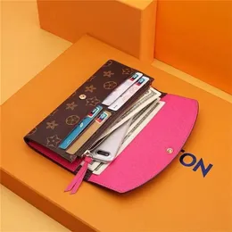 Luxurys Designer wallets Wholesale Lady Multicolor Coin Purse short Wallet Colourful Cards Holders Original Box Women Classic with box Bag 01