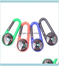 And Hiking Sports Outdoorssturdy Plastic Compass Keychain Waterproof Pocket Size Key Ring Decor Outdoor Camping Gear Adventure S4754291