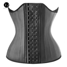 Latex Waist Trainer Plus Size Corset Shapewear Slimming Belly Women Body Shaper Modeling Strap Reductive Girdle 25 Steel Bones 240112