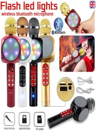 WS1816 Wireless Bluetooth Karaoke Microphone Mic USB Högtalare Home KTV Party With Retail Box New High Quality5359170