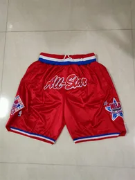 Os shorts esportivos de basquete masculino são bordados e costurados, basta usar shorts com bolsos