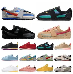 Top Classic Union x Cortez Designer Sapatos Casuais para Homens Mulheres Treinadores Lemon Frost Light Smoke Cinza Offs Noir Sesame Sneakers Esportes Jogging Caminhada