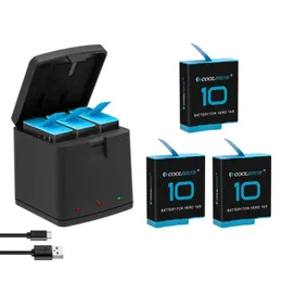 Accessories Camera Batteries for GoPro Hero 11 10 9 Battery Charger 1800mah for Gopro Hero 9 10 11 Black Accesorios Bateria