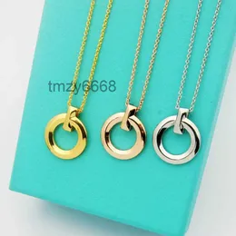 Enamel Drop Necklaces Oil Pendant Love Version High Necklace Women's Ins Minimalist Collarbone Chain As a Gift for Girlfriend DA73