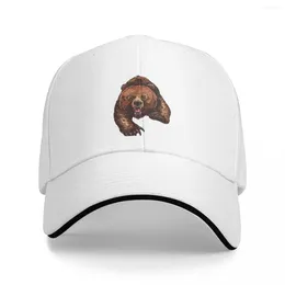 Berets Smokey The Bear Cap Fashion Casual Baseball Caps Adjustable Hat Hip Hop Summer Unisex Hats Polychromatic Customizable