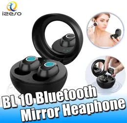 LB 10 Kablosuz Bluetooth 50 Mini Kulaklık Gürültü Azaltma Eller Dokunmatik Kulaklık Sporları Su Geçirmez Eşsiz TWS EARBUDS MIR2250881