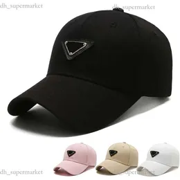 Designer bonés de beisebol pranda bonés casquette luxe cabido chapéus primavera e outono boné de algodão pára-sol ajustável chapéu masculino