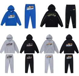 Trapstar Mens Tracksuits Tiger Head Trapstar Shooters Track Suit Suit Towel 자수 자수 여성 Fleece Tracksuit Hoodies Pants 세트 7846