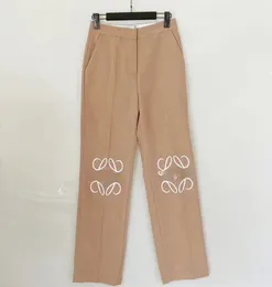 メンズデザイナーのLoewe Jeans高品質の高級パンツLoeweetop Jeans Khaki Jeans Designer Jeans Luxury Womens Jeans