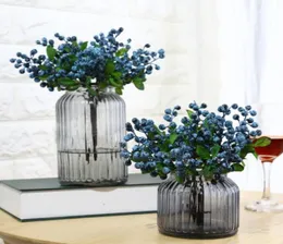 Bunch of Artificial Berry European Highend Home Living Decor Simulation Fruit Blueberry Fruit Wedding Party Accessories7320852