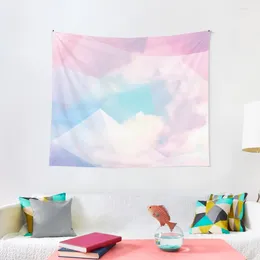 Tapestries Cotton Candy Geometric Sky - #Homedecor #Lifestyle #Magical Tapestry Home Decorations Decoration Accessories