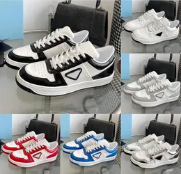 Triangle Sneaker Designer Kobiety Mężczyźni Downtown Perforowane skórzane buty Casual Buty Treaker