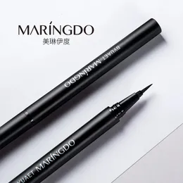 MARINGDO Eyeliner delicato e sottile, penna liquida, pelo morbido, pennello per matita per sopracciglia nero 240111