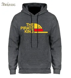 One Piece Hoodie Erkek Japon Anime Hoodies Erkekler Korsan Kral Luffy Hooded Sweatshirt Kış Sonbahar Polar Külot Youth Y20099258858