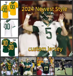 Connor Galvin George Maile Baylor Football Jersey Hal Presley 22 Taye McWilliams 11 Lorando Johnson Baylor koszulki