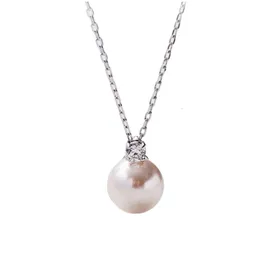 Swarovskis Necklace Designer Women Original Quality Pendant Necklaces High Pearl Glittering Pearl Necklace Female Element Crystal Pearl Clavicle Chain