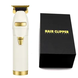 Zero Gaped Professional Clipper Electric Pro Barber Hairmer for Men Hair Cut Machine Blade Reconable 240112