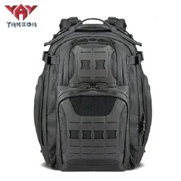 YAKEDA 45L Outdoor Tactical Backpack Travel Mountaineering Travel Camping Multi-Purpose Backpack Camouflage Rucksack 240112