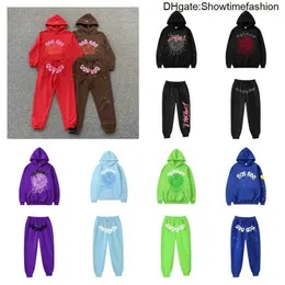 Cheap Wholesale Spider Hoodies Sp5der Young Thug 555555 Angel Pullover Pink Red Hoodie Hoodys Pants Men Sp5ders Printing Sweatshirts Top quality Many Colors TRI5