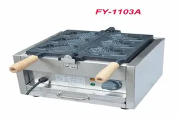 Brotmacher 1PC FY1103A 110V220V Elektrischer A-Teller 3 Fisch Taiyaki Maker Machine Snapper mit Rezept Waffelbäcker8881046